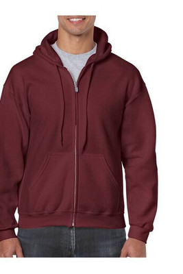 Gildan GN960 - Men's All-Season Full Zip Hoodie with Kangaroo Pockets