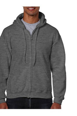 Gildan GN960 - Men's All-Season Full Zip Hoodie with Kangaroo Pockets