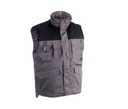 Herock HK210 - Waterafstotende Multi-Zakken Vest met Fleece Kraag