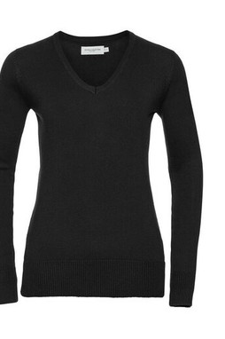 Russell Collection JZ10F - Sweat-Shirt Femme Col V