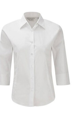 Russell Collection JZ46F - 3/4 Sleeve Fitted Shirt