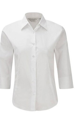 Russell Collection JZ46F - 3/4 Sleeve Fitted Shirt