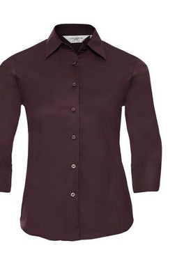 Russell Collection JZ46F - 3/4 Sleeve Fitted Shirt