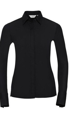 Russell Collection JZ60F - Camisa De Senhora - Lycra® Stretch
