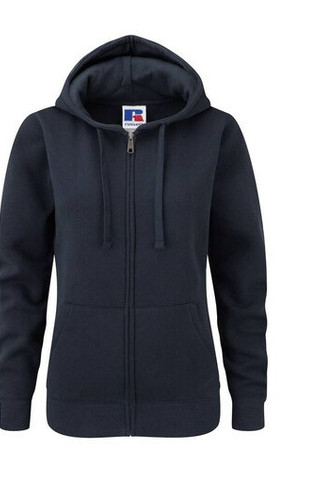 Russell JZ66F - Authentieke Hoodie met Rits