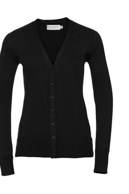 Russell Collection JZ715 - Cardigan Femme Col V Coton