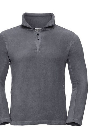 Russell JZ874 - Fleece Trucker kaulus vetoketjutaskut