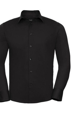 Russell Collection JZ946 - Chemise Stretch Homme Coton