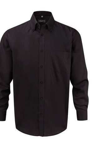 Russell Collection JZ956 - Camicia da uomo no stiro