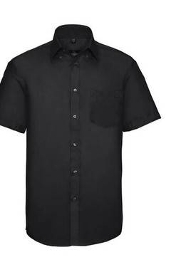 Russell Collection JZ957 - Camicia da uomo a manica corta Ultimate Non-Iron