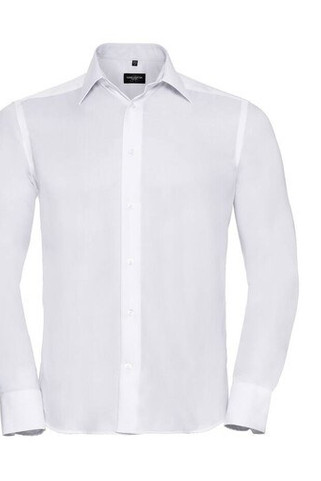 Russell Collection JZ958 - Ultimate Strijkvrij Overhemd Met Lange Mouwen