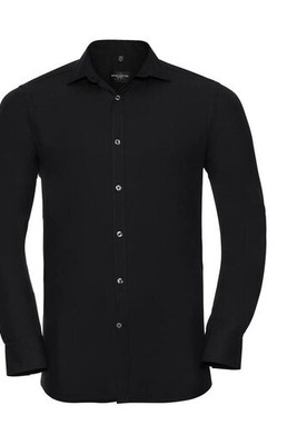 Russell Collection JZ960 - Herren Chemise Lycra®Stretch Langarm Hemd