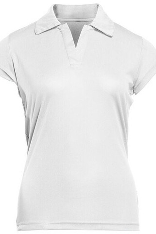 Pen Duick PK151 - Comfort Fit V-Neck Polo with Cap Sleeves