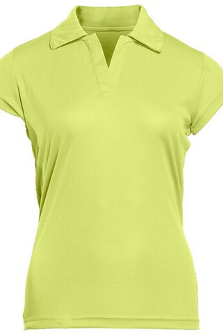 Pen Duick PK151 - Comfort Fit V-Neck Polo with Cap Sleeves