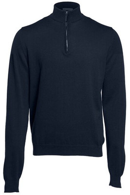 Pen Duick PK455 - Classic Comfort Cotton-Acrylic Quarter Zip Sweater