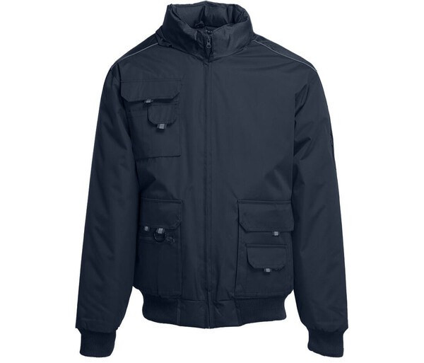 Pen Duick PK542 - Reflective Multi-Pocket Utility Jacket with Concealed Hood