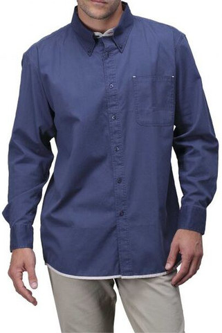 Pen Duick PK605 - Elegant Twill Shirt with Contrasted Details