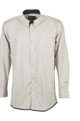 Pen Duick PK605 - Kontrastikauluksinen Twill-Paita