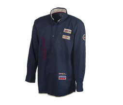 Pen Duick PK690 - Camicia Vintage con Ricami e Patch