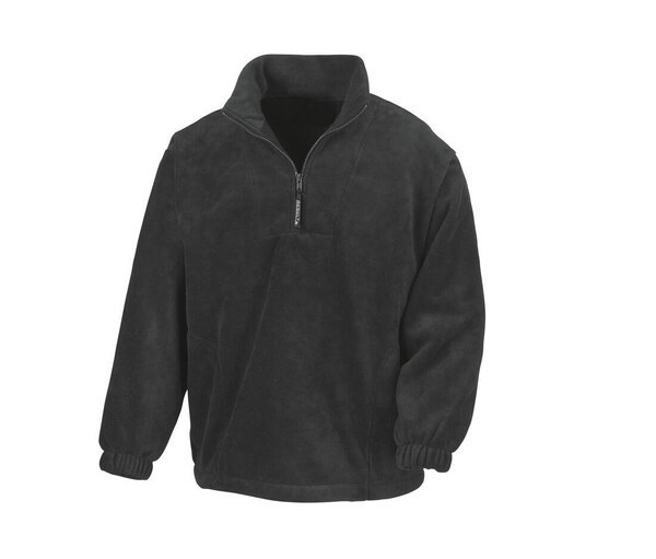 Gilet reliéfé manches longues zippé noir homme | La Halle Gilet reliéfé manches longues zippé noir homme | La Halle