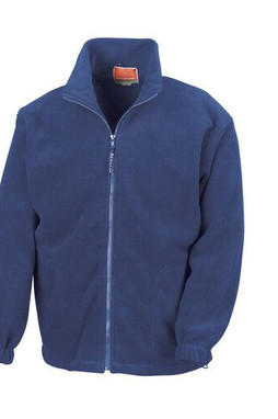Result RS036 - Felpa con zip da uomo