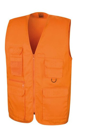 Result RS045 - Mens Reporter Vest 8 Pockets