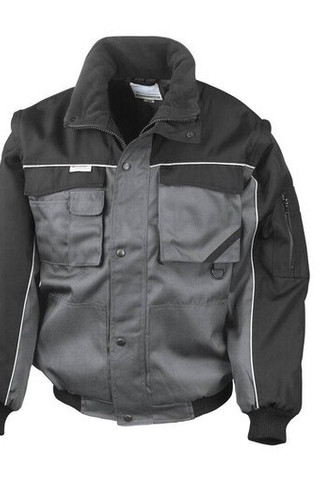 Result RS071 - Workguard Zip Sleeve Heavy Duty Jacket