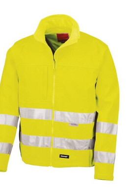Result RS117 - Safe-Guard Hi-Vis Softshell Jack