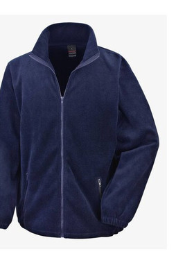Result RS220 - Casaco Masculino Fleece com Zíper Frontal Grande