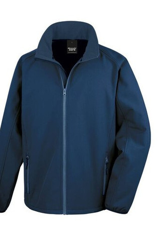 Result RS231 - Miesten tulostettava Soft-Shell-takki