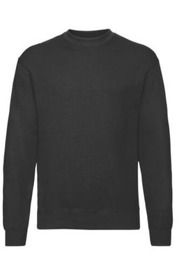 Fruit of the Loom SC250 - Moletom de manga reta