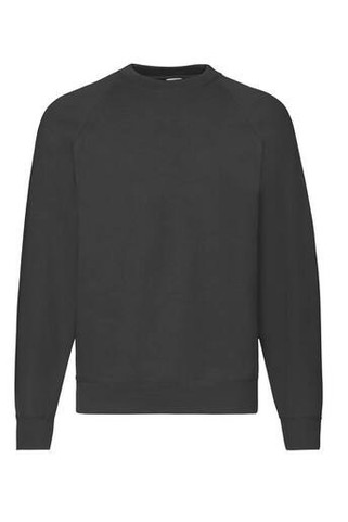 Fruit of the Loom SC260 - Raglan ermet genser for menn