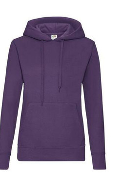 Fruit of the Loom SC269 - Frauen Hoodie mit Känguru-Tasche