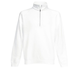 Fruit of the Loom SC276 - Mens Premium Zip-Neck Sweatshirt