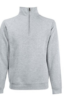 Fruit of the Loom SC276 - Men's Premium Zip-Neck Sweatshirt