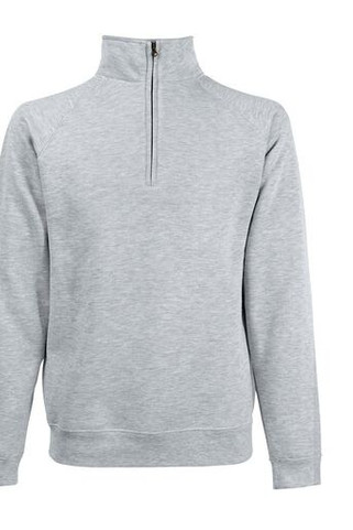 Fruit of the Loom SC276 - Mens Premium Zip-Neck Sweatshirt