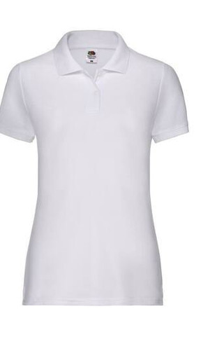 Fruit of the Loom SC281 - Elegancka Damska Koszulka Polo Piqué