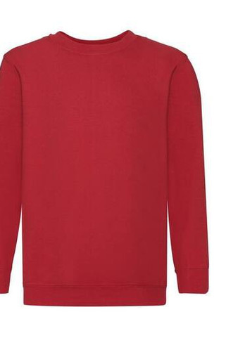 Fruit of the Loom SC351 - Lasten Pehmeä Pyöreäkauluksinen Collegepaita