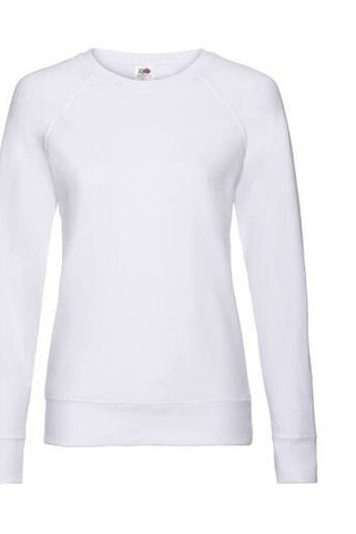 Fruit of the Loom SC361 - Langarm-Baumwoll-Sweatshirt für Damen