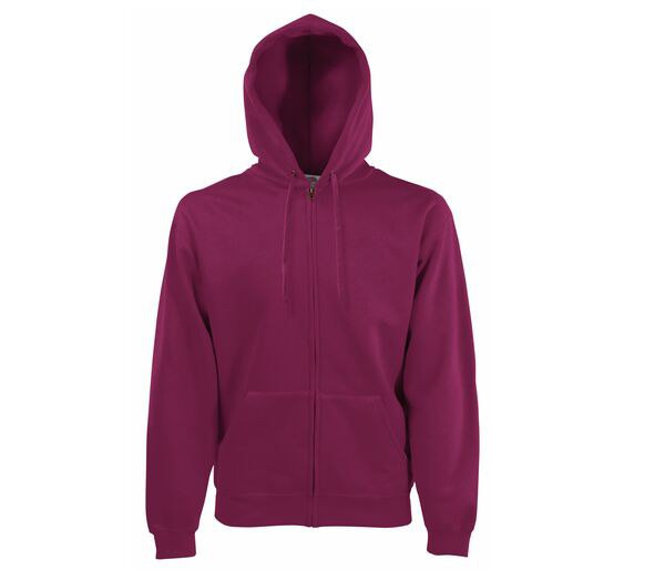 Fruit of the Loom SC374 - Fruit of the Loom Men's Trendy Zipped Hoodie