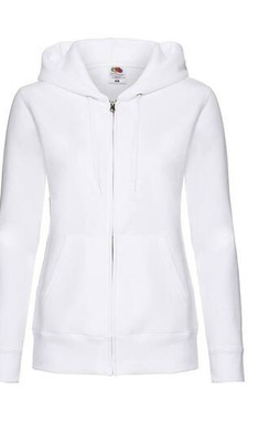 Fruit of the Loom SC375 - Womens large zip hoodie