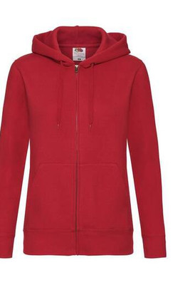 Fruit of the Loom SC375 - Sweatshirt/Casaco De Senhora Com Capuz E Zip