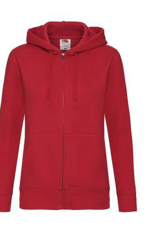 Fruit of the Loom SC375 - Womens large zip hoodie