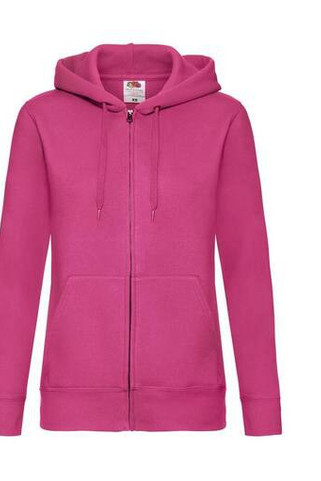Fruit of the Loom SC375 - Womens large zip hoodie