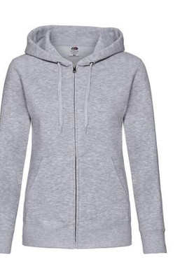 Fruit of the Loom SC375 - Premium 70/30 Lady-Fit Kapuzen-Sweat-Jacke