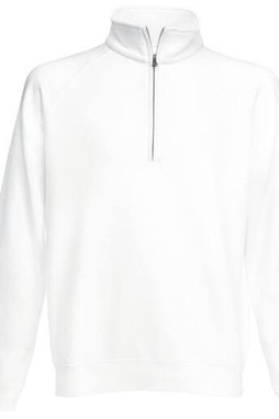 Fruit of the Loom SC376 - Sweat Homme Col Zippé Coton