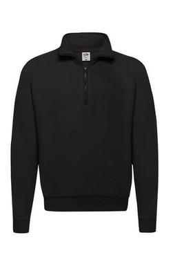 Fruit of the Loom SC376 - Sweat Homme Col Zippé Coton
