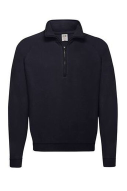 Fruit of the Loom SC376 - Sweat Homme Col Zippé Coton