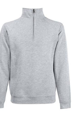 Fruit of the Loom SC376 - Herre sweatshirt i bomuld med lynlås