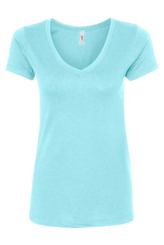 Next Level 1540 - Women’s Lightweight Combed Cotton V-Neck Tee